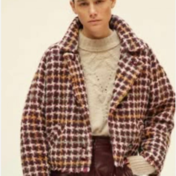 Isabel Marant Tweed plaid Jacket - Picture 1 of 3